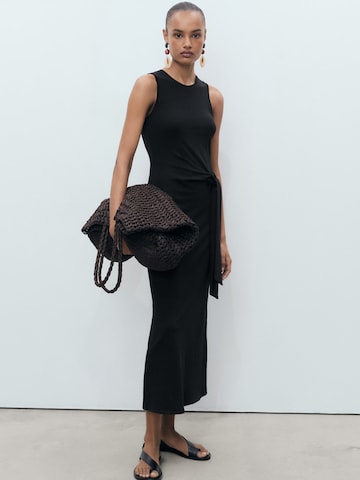 MANGO Kleid 'FERTI' in Schwarz: Vorderseite