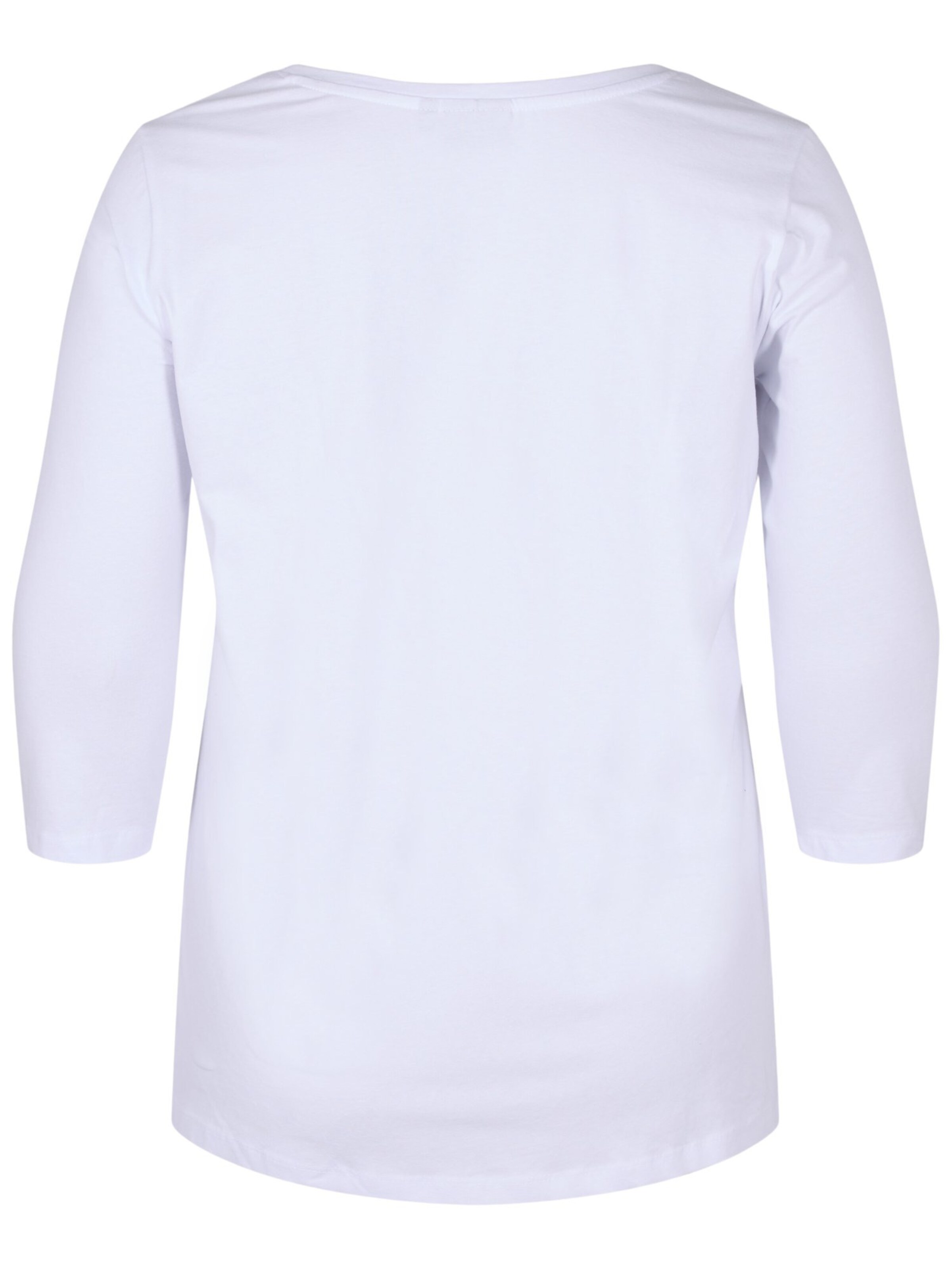 Zizzi Koszulka w kolorze biały