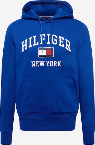 Sweat-shirt TOMMY HILFIGER en bleu : devant