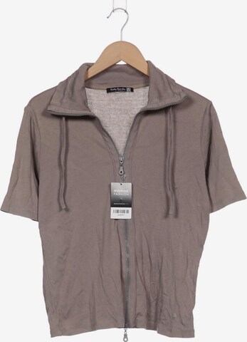 Betty Barclay Sweatshirt & Zip-Up Hoodie in M in Grey: front