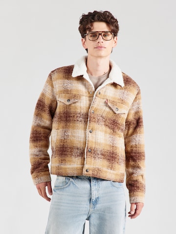 Veste mi-saison 'Type III' LEVI'S ® en marron : devant