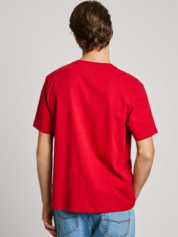 Maglietta 'Contrast Connor' di Pepe Jeans in rosso