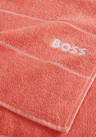 BOSS Home Towel 'PLAIN' in Red