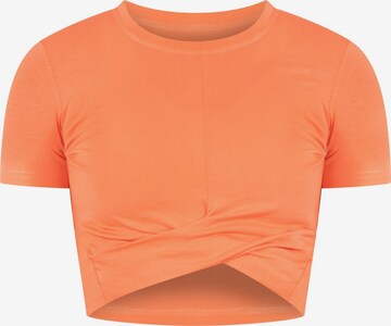 T-shirt fonctionnel 'Rio' Smilodox en orange : devant