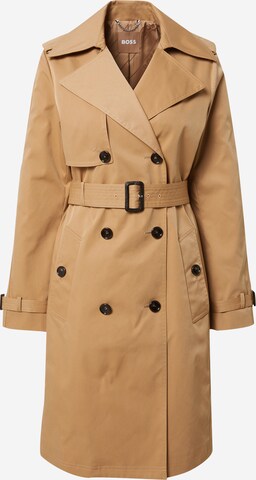 Manteau mi-saison 'Conry' BOSS en beige : devant