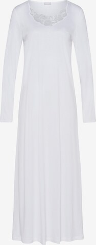 Hanro Nightgown ' Paola ' in White: front