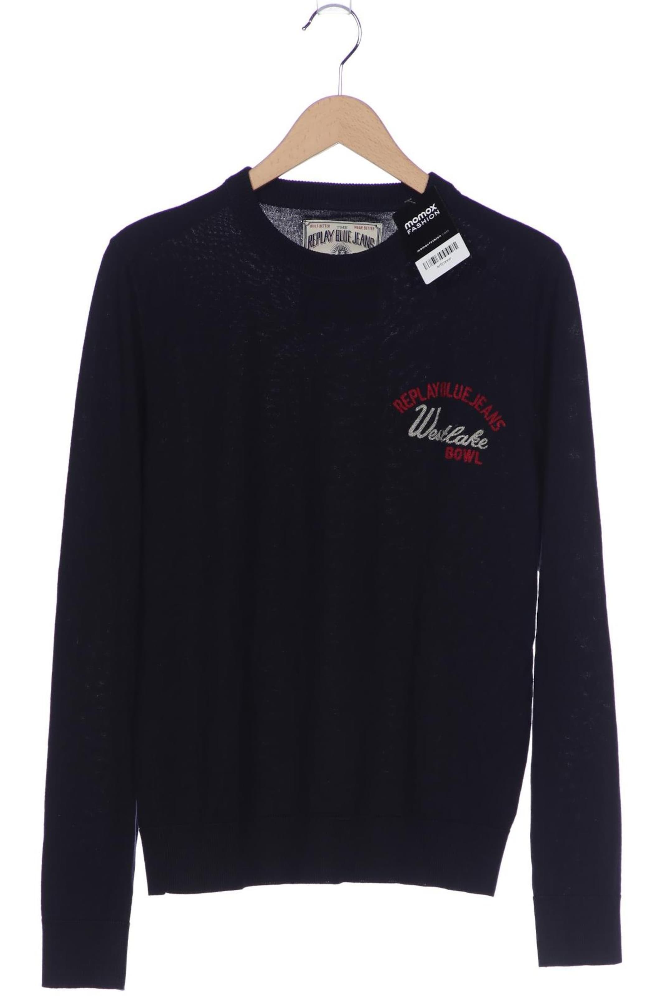 REPLAY Sweater & Cardigan in L in Blue: front