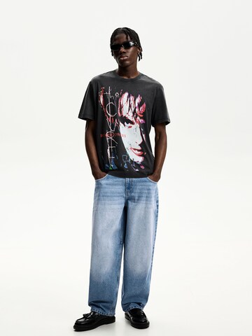 Loosefit Jeans di Bershka in blu: frontale