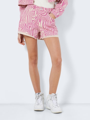 Noisy may Regular Shorts 'DREW' in Pink: predná strana