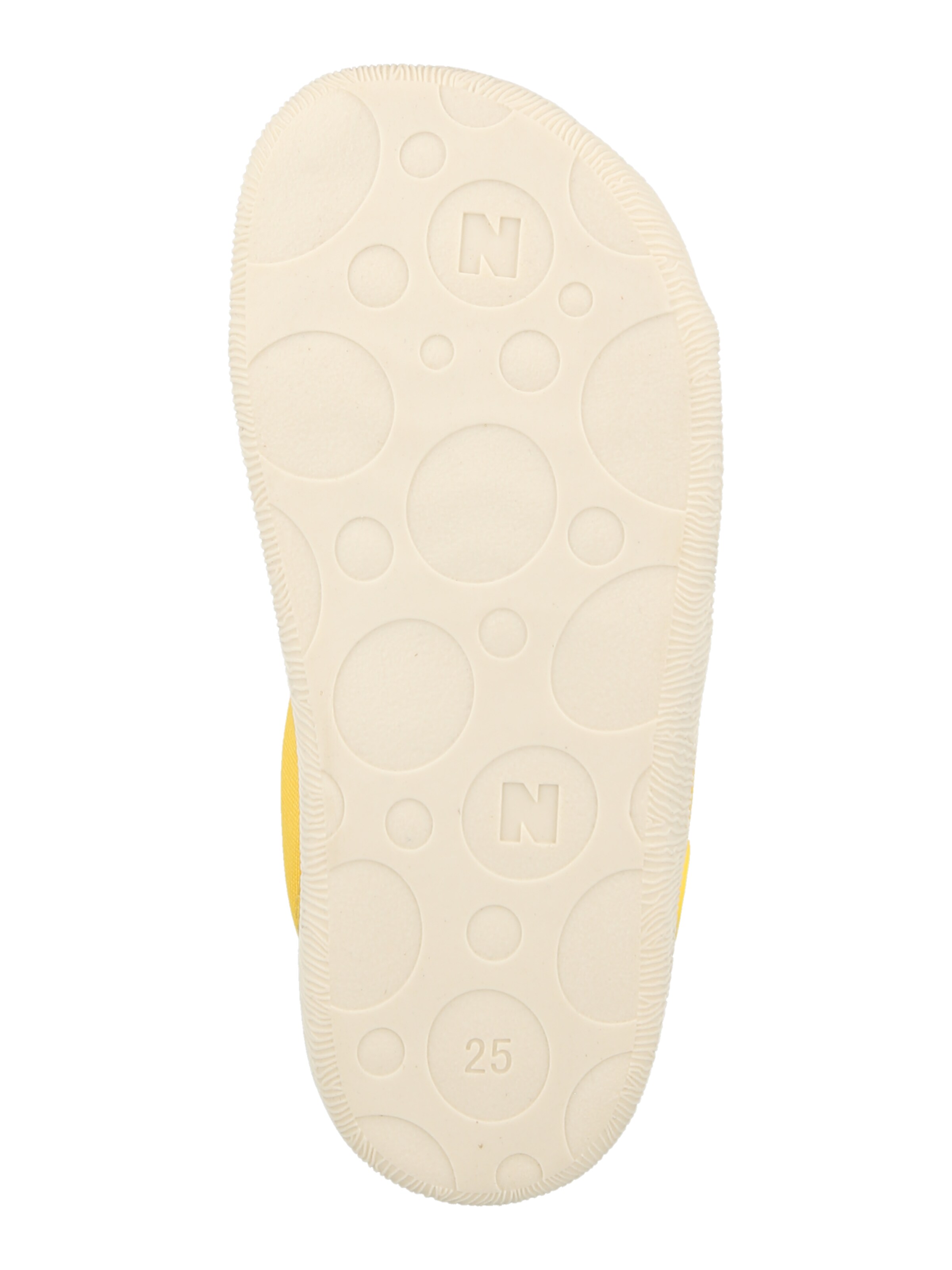 geltona NATURINO Pirmieji vaiko vaikščiojimo bateliai 'YOMPY'