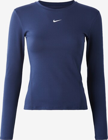 NIKE Funkčné tričko 'ONE' - Modrá: predná strana