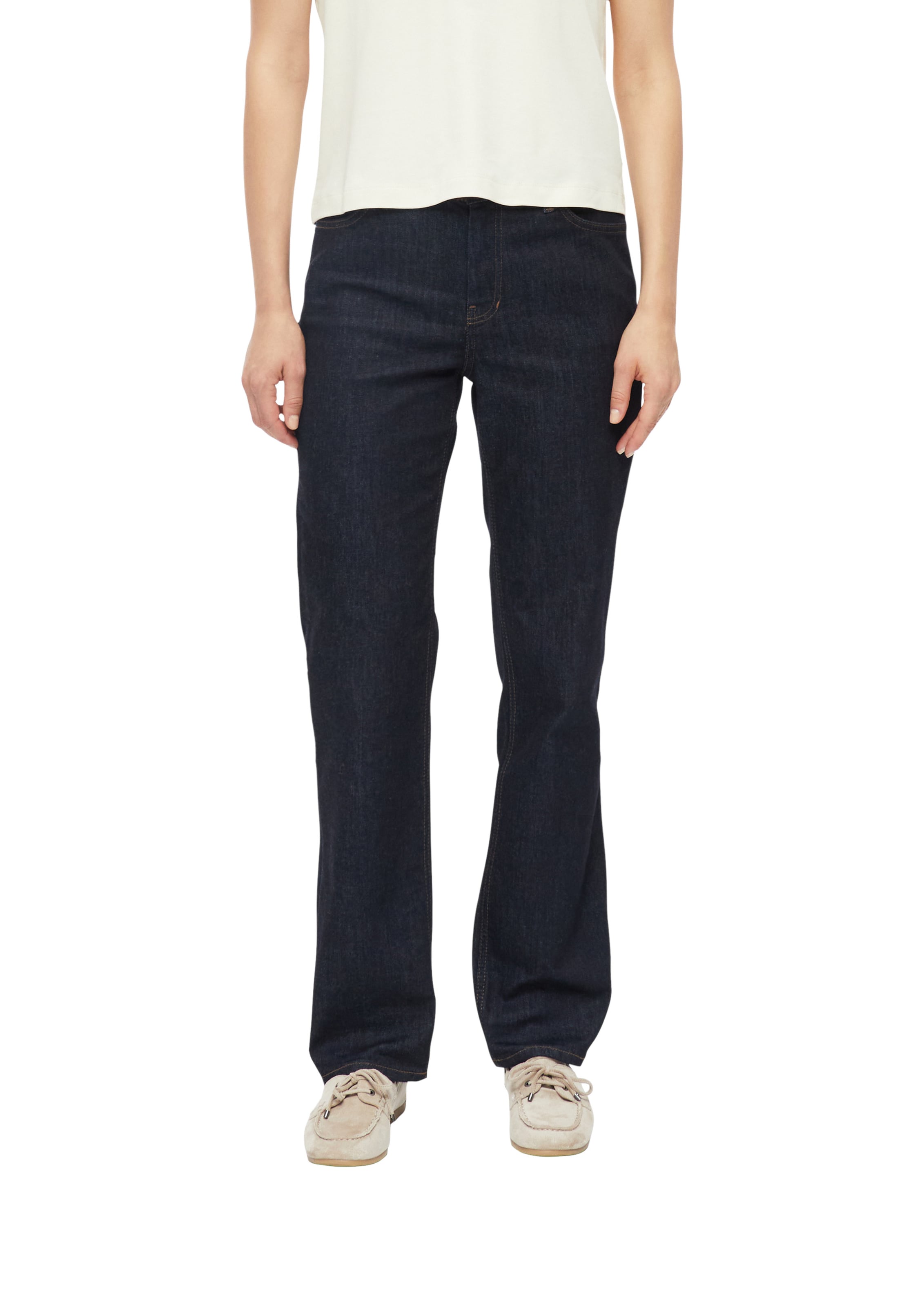 s.Oliver Regular Jeans 'Karolin' in Blauw: voorkant