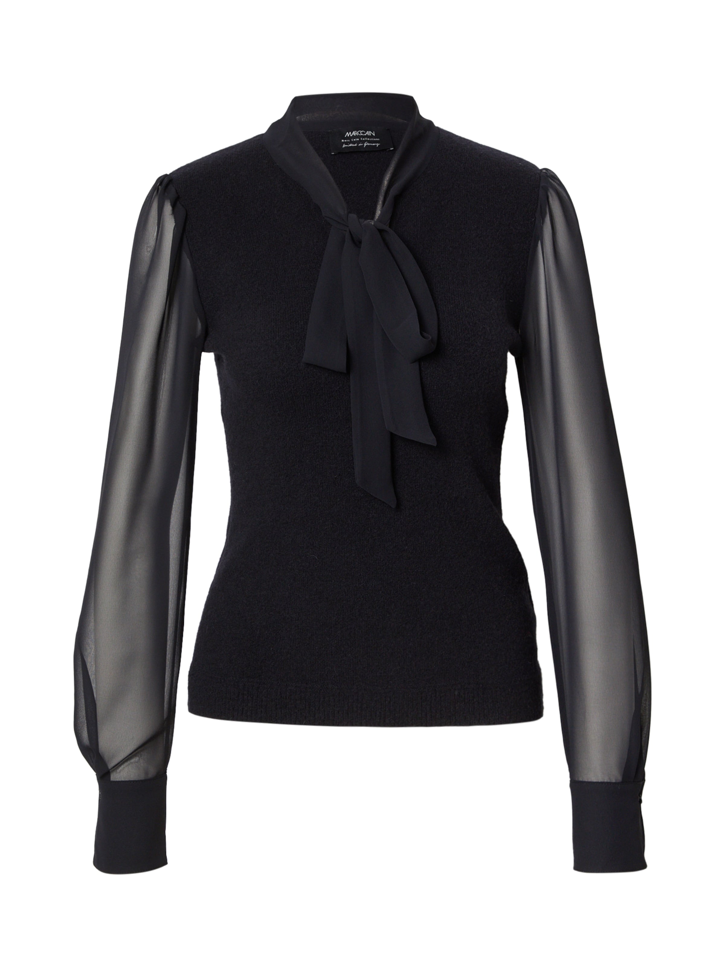 Marc Cain Sweter w kolorze czarny: przód