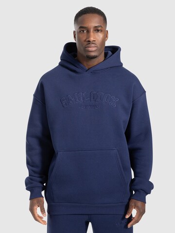 Smilodox Sweat jacket ' Levio ' in Blue: front