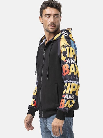 Veste de survêtement 'CL589' CIPO & BAXX en noir