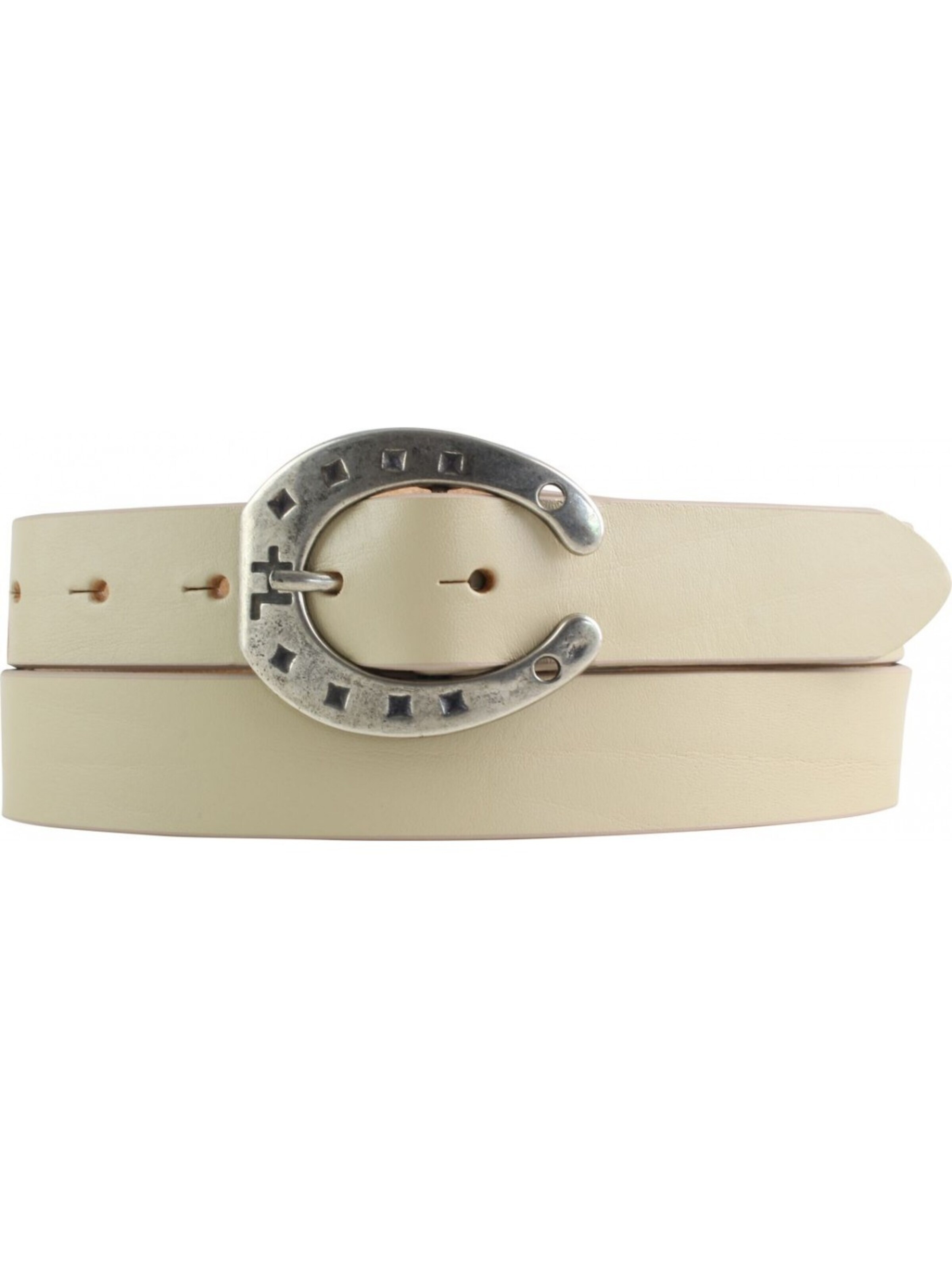 BELTINGER Belt 'Campobassoe' in Beige: front
