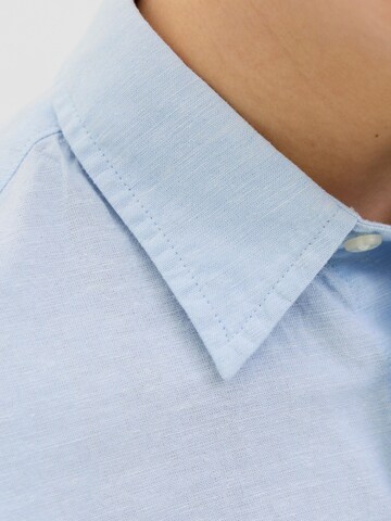 Jack & Jones Junior Regular fit Overhemd 'JJEBreeze' in Blauw