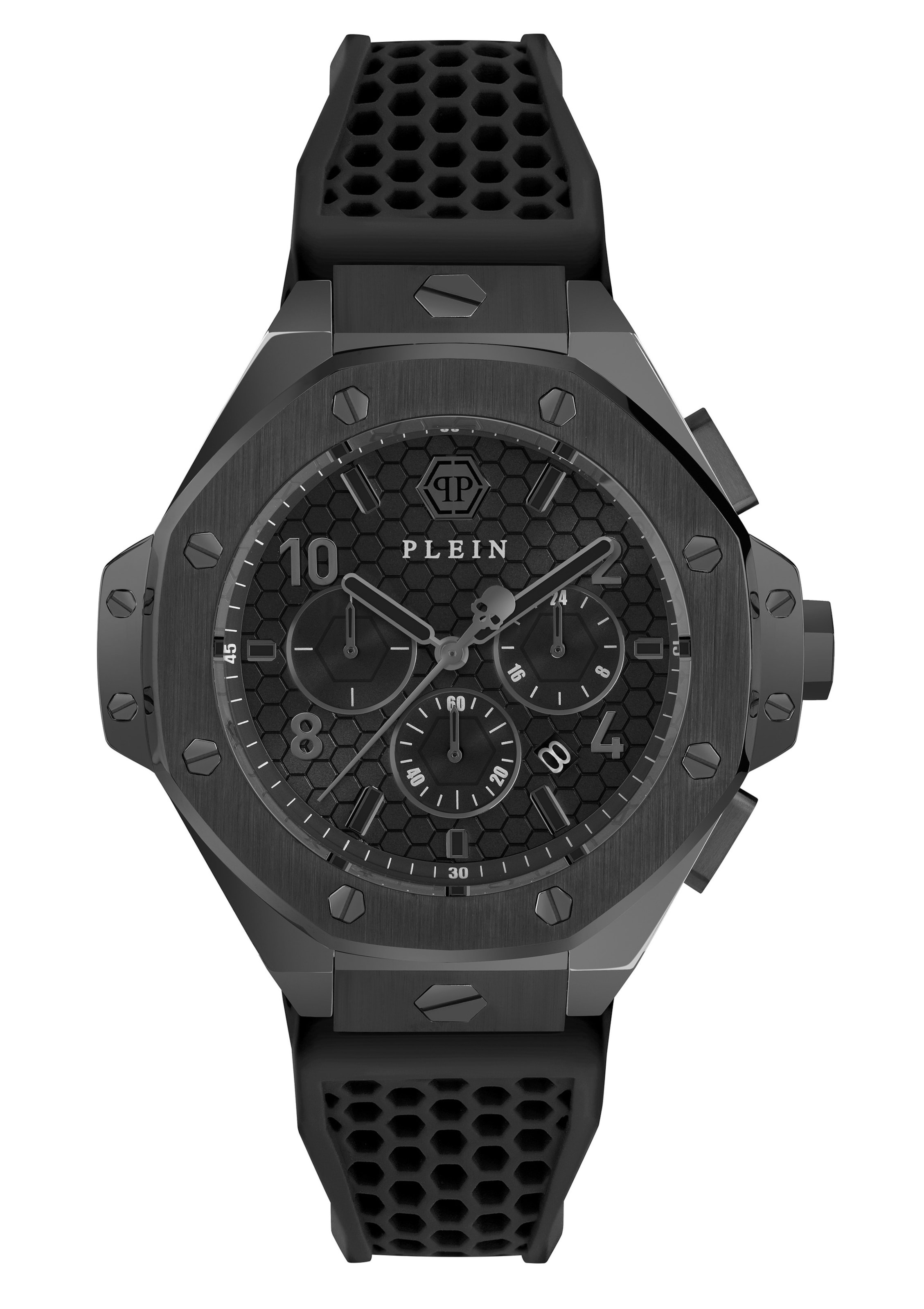 Montre à affichage analogique Philipp Plein Watches en noir : devant