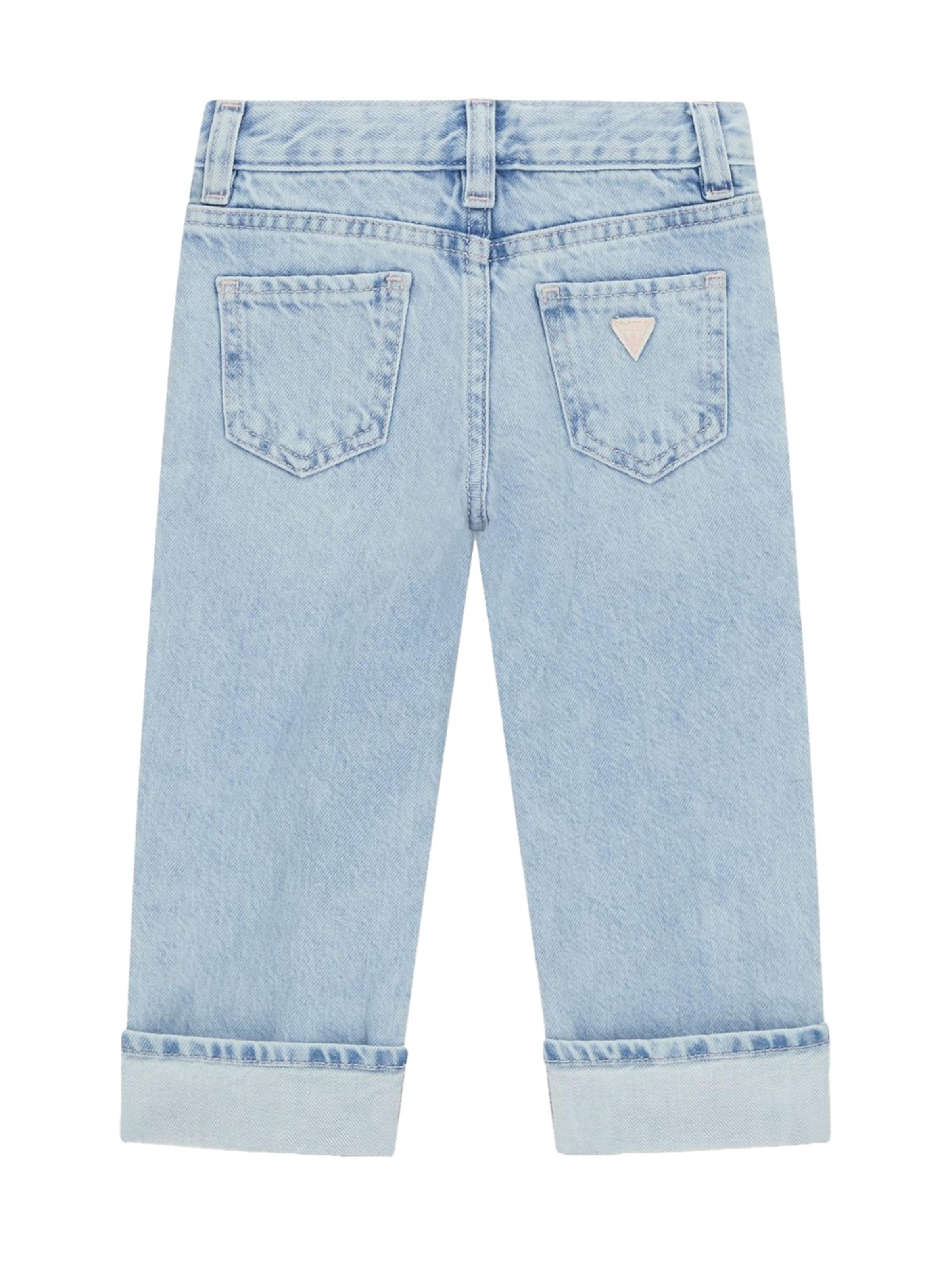 GUESS KIDS Loosefit Jeans in Blauw