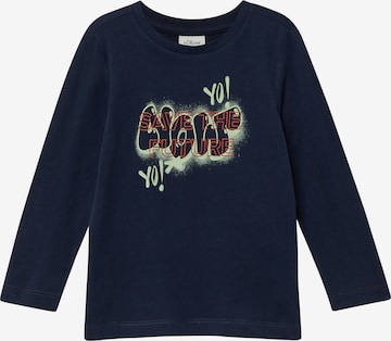 T-Shirt s.Oliver en bleu : devant