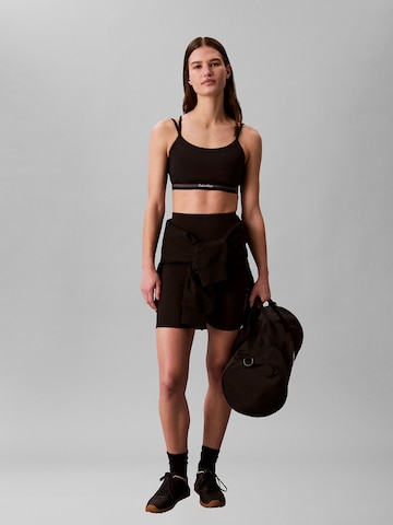 Calvin Klein Sport Balconette Sports Bra in Black