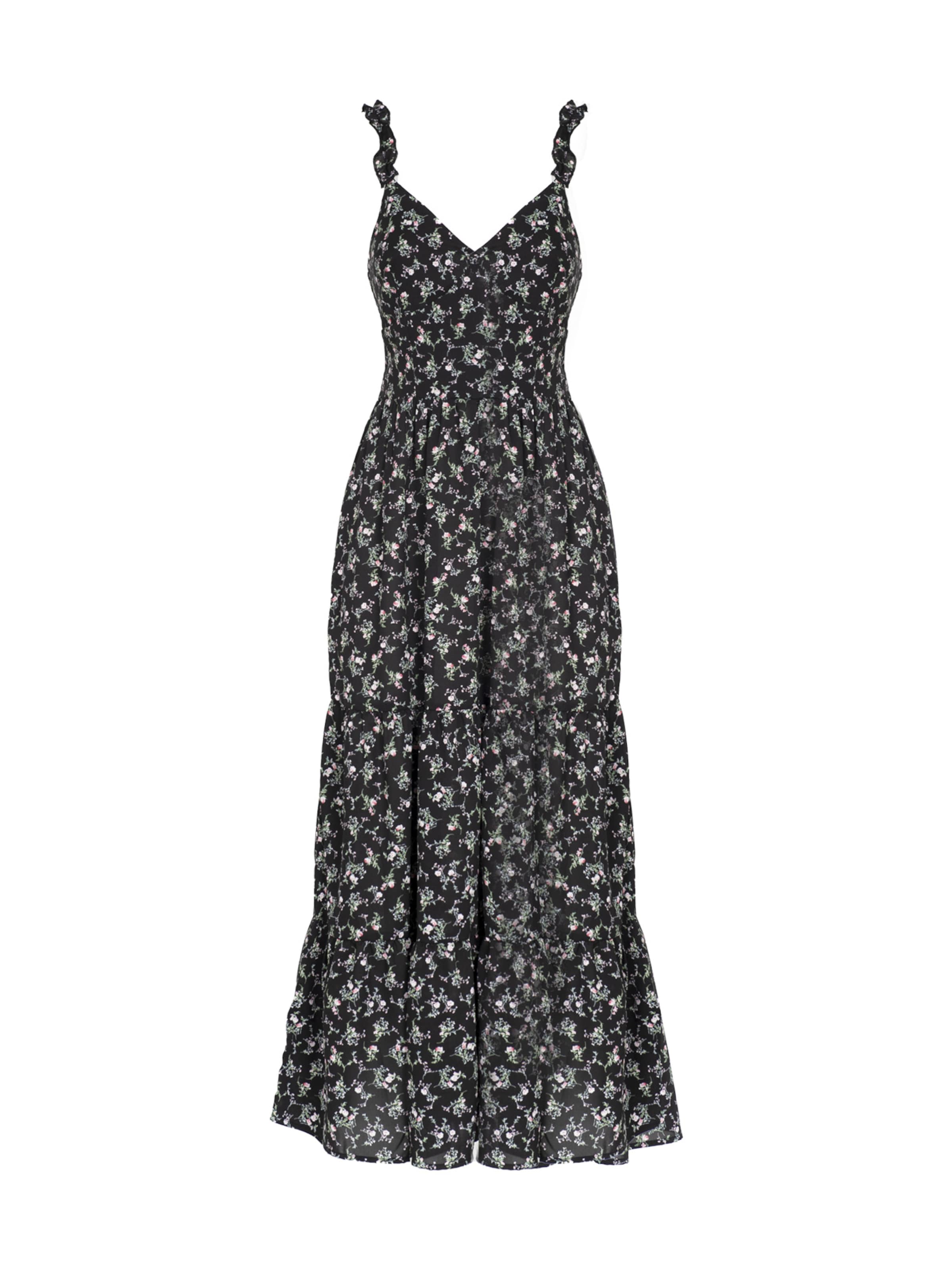 Influencer Klänning i svart: framsida