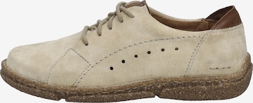 JOSEF SEIBEL Veterschoen 'Neele 67' in Beige: voorkant