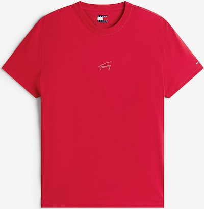 Marškinėliai iš Tommy Jeans, spalva – ryškiai raudona, Prekių apžvalga