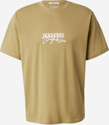 T-Shirt 'JORAlmeria' JACK & JONES en vert : devant