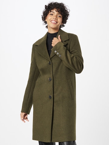 SELECTED FEMME Between-Seasons Coat 'Sasja' in Green: front