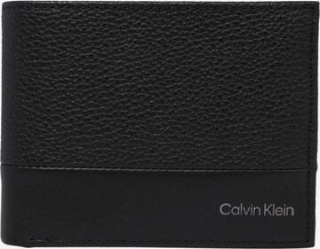 Calvin Klein Wallet in Black: front