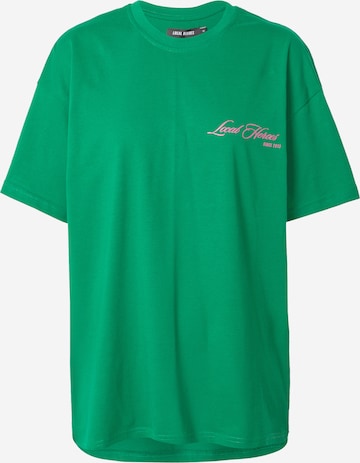 LOCAL HEROES Shirt i grön: framsida