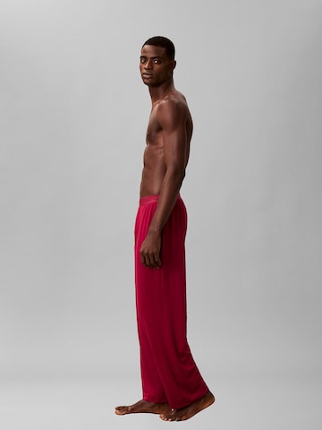 Calvin Klein Pajamas long in Red