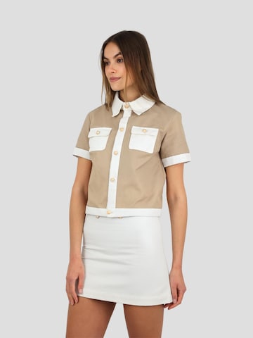 Coulange Blazers 'Tailleur C26' in Beige