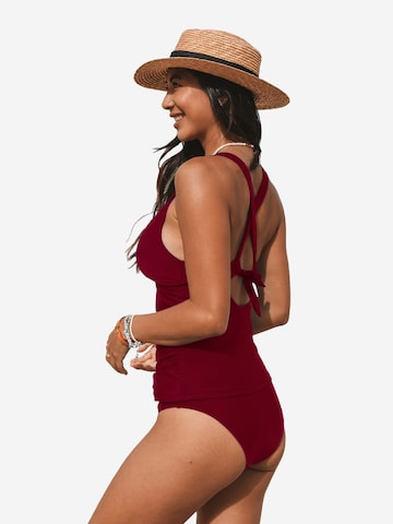 Cupshe Tankini 'DAA12D5A030EE' in Red