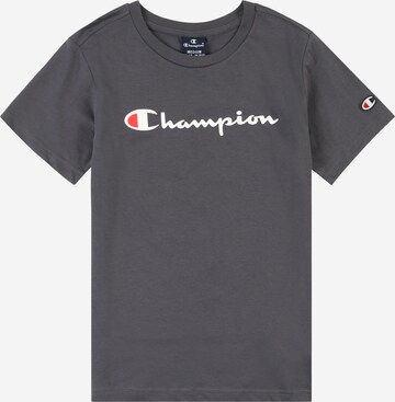 Champion Authentic Athletic Apparel Tričko 'Classic' – šedá: přední strana