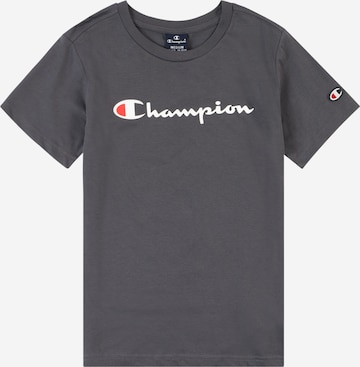 Champion Authentic Athletic Apparel Tričko 'Classic' – šedá: přední strana