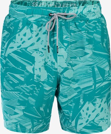 Pantaloncini da surf di Spyder in blu: frontale