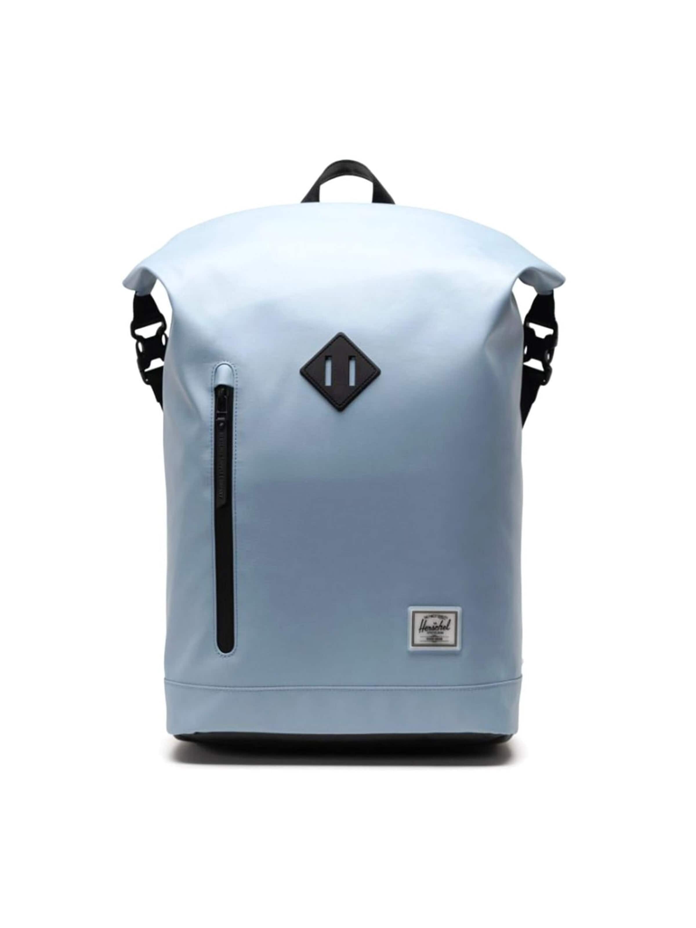 Herschel Plecak 'Roll Top Backpack Ashley Blue' w kolorze niebieski: przód