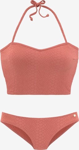 Invisible Bikini JETTE en orange : devant