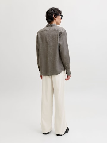 JACK & JONES Wide leg Bandplooibroek in Wit