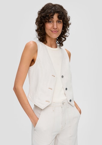 s.Oliver Vest in Beige: front