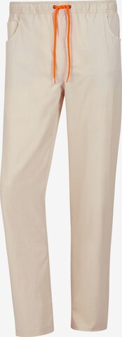 Loosefit Pantalon ' Alphonse ' Jan Vanderstorm en beige : devant