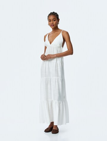 Koton Beach Dress in Beige: front