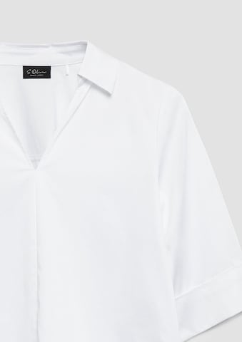 s.Oliver BLACK LABEL Blouse in White