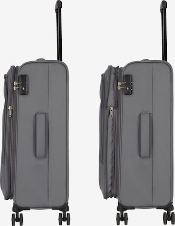 American Tourister Suitcase Set 'Street Roll' in Grey