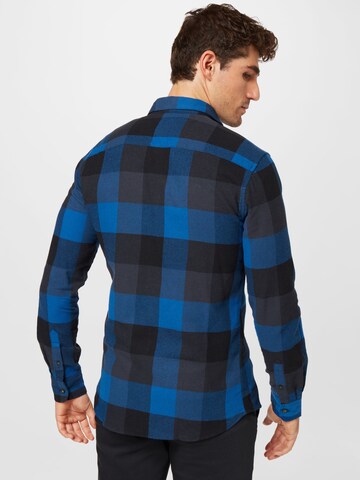 Only & Sons Slim fit Overhemd 'Gudmund' in Blauw