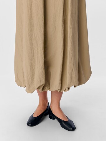 Jupe 'OBJalda' OBJECT en beige