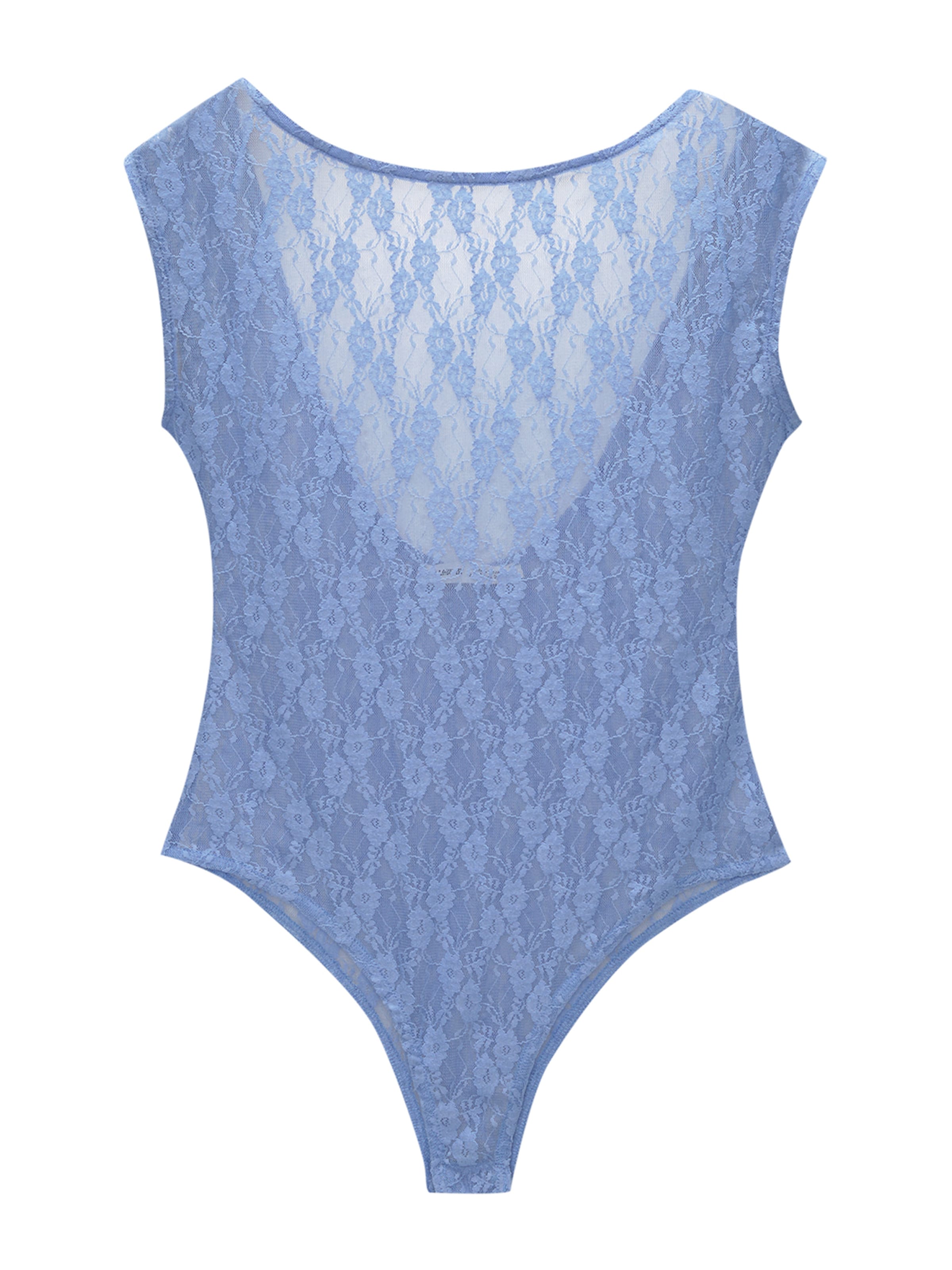 Pull&Bear Paitabody värissä sininen: etupuoli