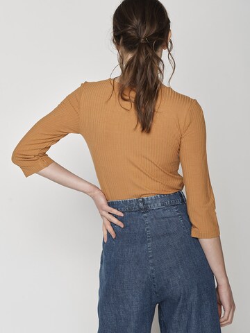 T-shirt GREENBOMB en marron